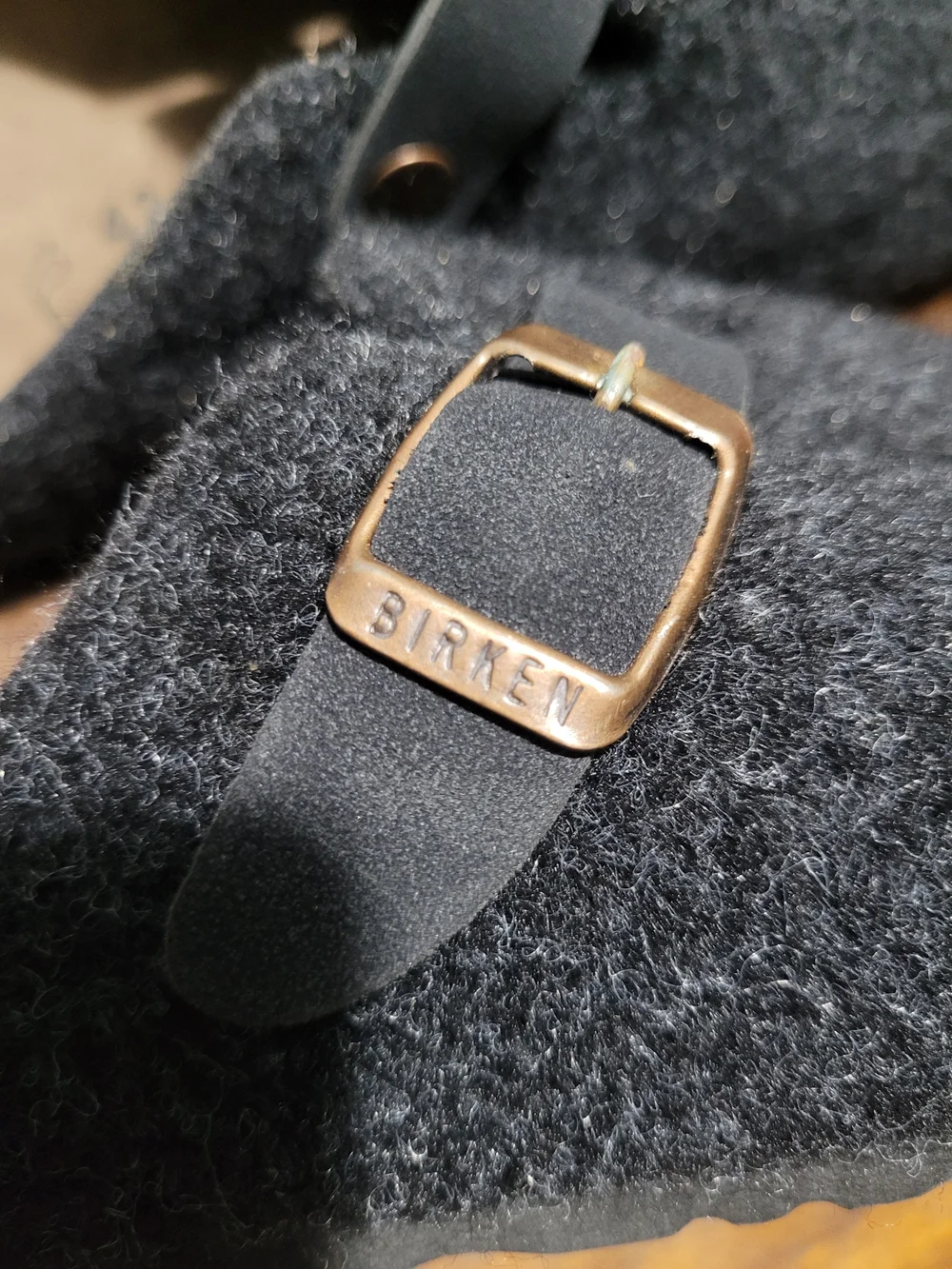 Birkenstock Boston Natural Leather-Felt